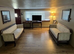 スマートテレビ、暖炉、DVD プレーヤー、ビデオライブラリ