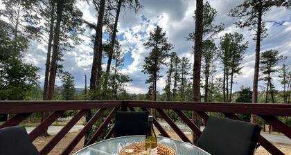 Updated! Upper Canyon! The Burgundy Bungalow Cabin with Fireplace - Pet Friendly