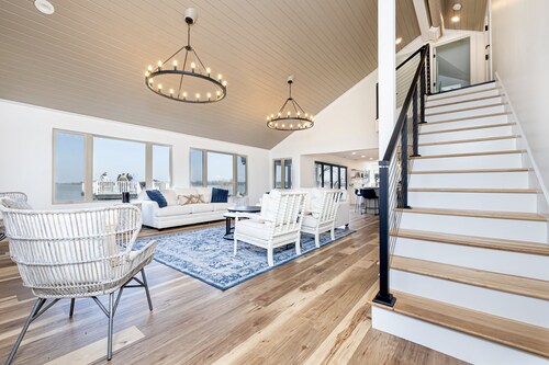 Private Island! Includes house, cottage, boat docks, best sunsets on Indian Lake