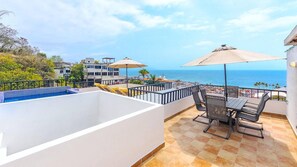 Outdoor dining - Hilltop Hideaway with Rooftop Dipping Pool – Walk to Beach & Malecón! (Puerto Vallarta)
