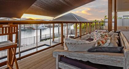 Bonefish - Marina house with a jetty and a viewing platform!