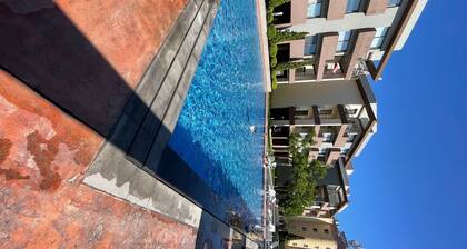 Chalet in Batrouna Park resort, facing the pool, gazon,gym,GENERATOR IS INCLUDED