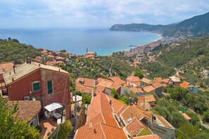 Family Apartment, Multiple Bedrooms, Mountainside (La Stalletta Relax -  private park) | Aerial view - La Stalletta Relax - With Private Parking (Alassio)