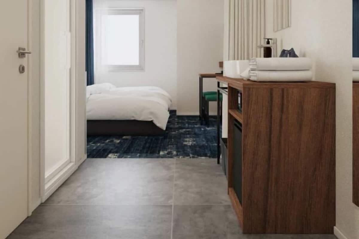 1 habitación y ropa de cama