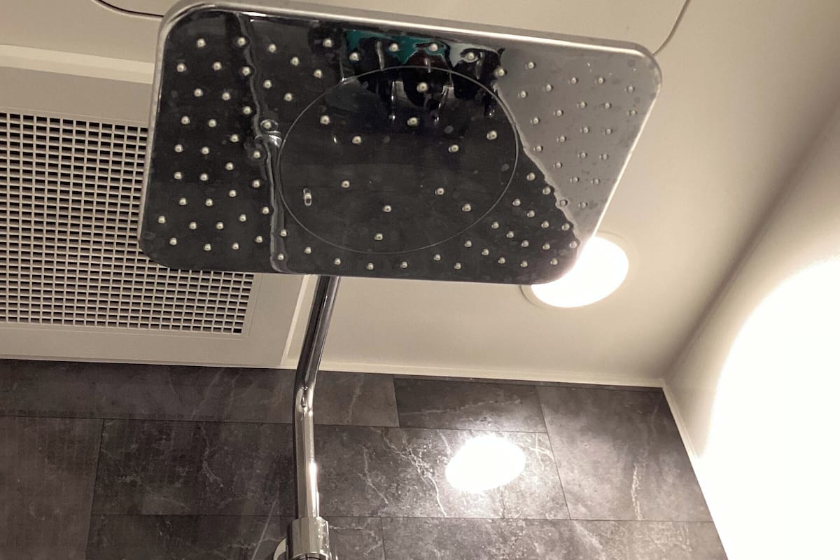 free toiletries, hair dryer, slippers, towels