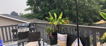 Stay in Central Kelowna, relax in your private 3 Bedroom, 2 bathroom home.