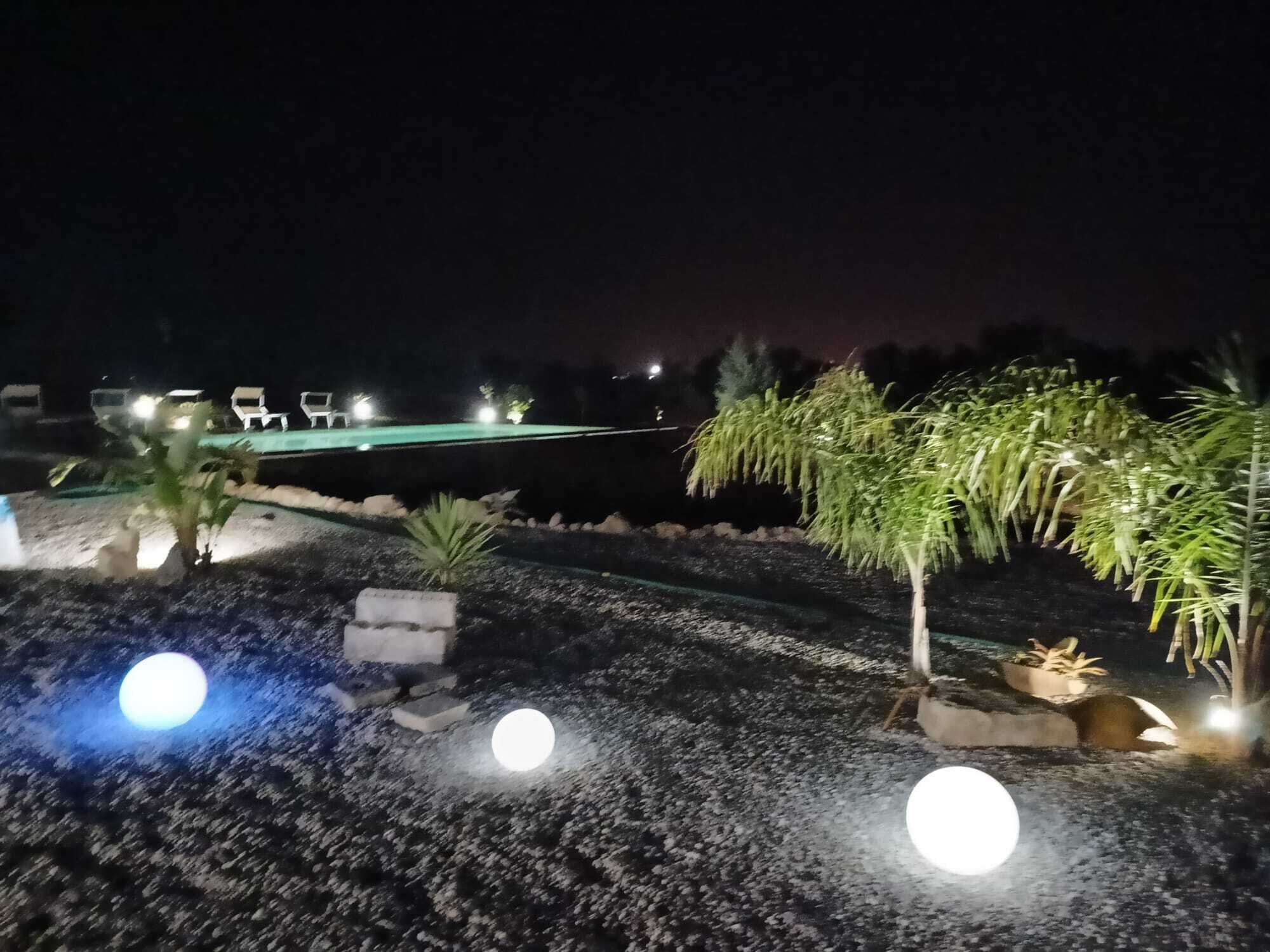 Enceinte de l’hébergement