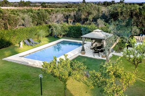 Pool - Villa "Tenuta Concamarau" with Private Pool, 2 Private Terraces & Wi-Fi (Muro Leccese)