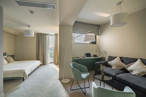 Executive-Zimmer | Hochwertige Bettwaren, Pillowtop-Betten, Minibar, Zimmersafe