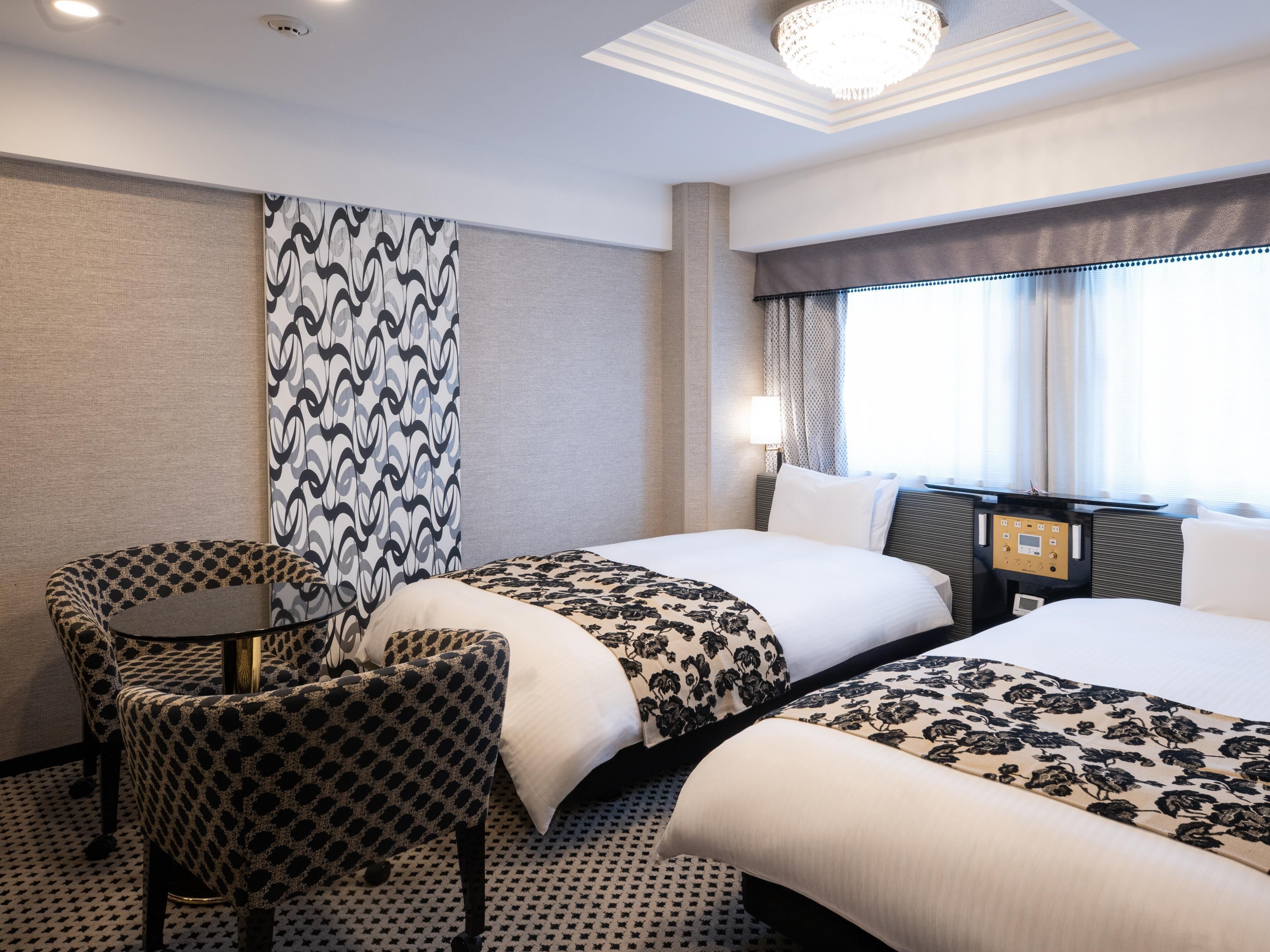 豪華雙床房, 非吸煙房 | 書桌、筆電工作空間、遮光布/窗簾、隔音