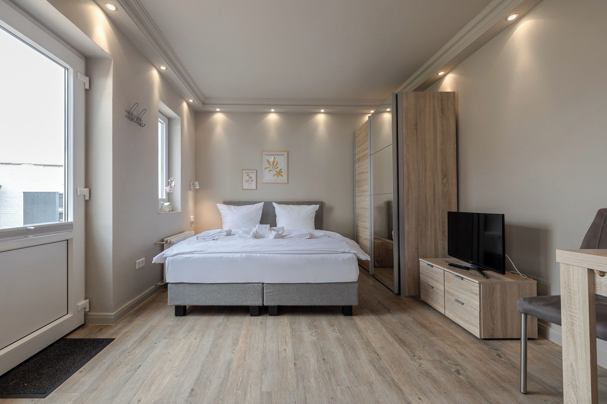 Wi-fi (inkludert) og sengetøy