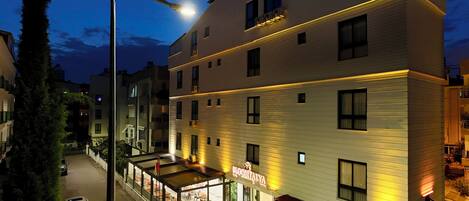 Fassade der Unterkunft