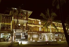 Majoituspaikan julkisivu