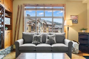 TV, fireplace, DVD player, offices