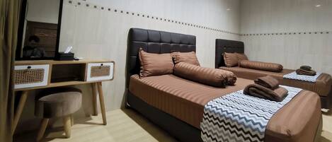 Familieværelse | 1 soveværelse, skrivebord, gratis Wi-Fi