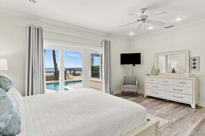 5 slaapkamers, een bureau, een strijkplank/strijkijzer, gratis wifi