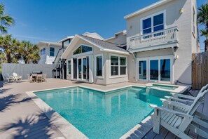 Una piscina climatizada