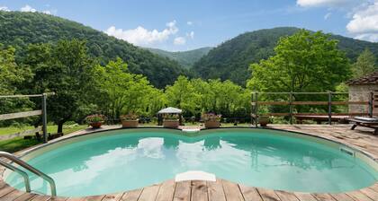 Country House / Farm House in Poggiolo-salaiole with 6 bedrooms sleeps 14