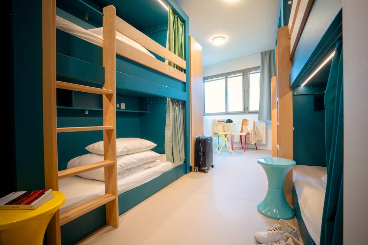 Hypo-allergenic bedding, blackout drapes, soundproofing, free WiFi