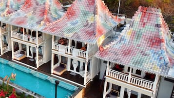 Majoituspaikan julkisivu