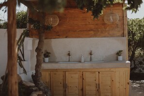 Dusche, Handtücher