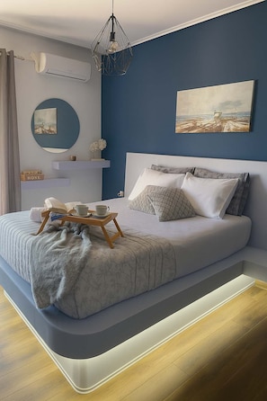 2 chambres, fer et planche à repasser, Wi-Fi, draps fournis