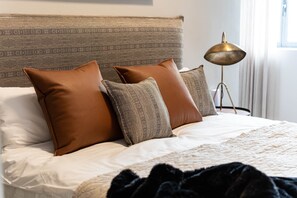 1 bedroom, desk, iron/ironing board, travel crib