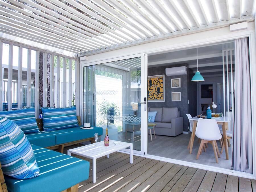 Deluxe-Bungalow (1) | Terrasse/Patio