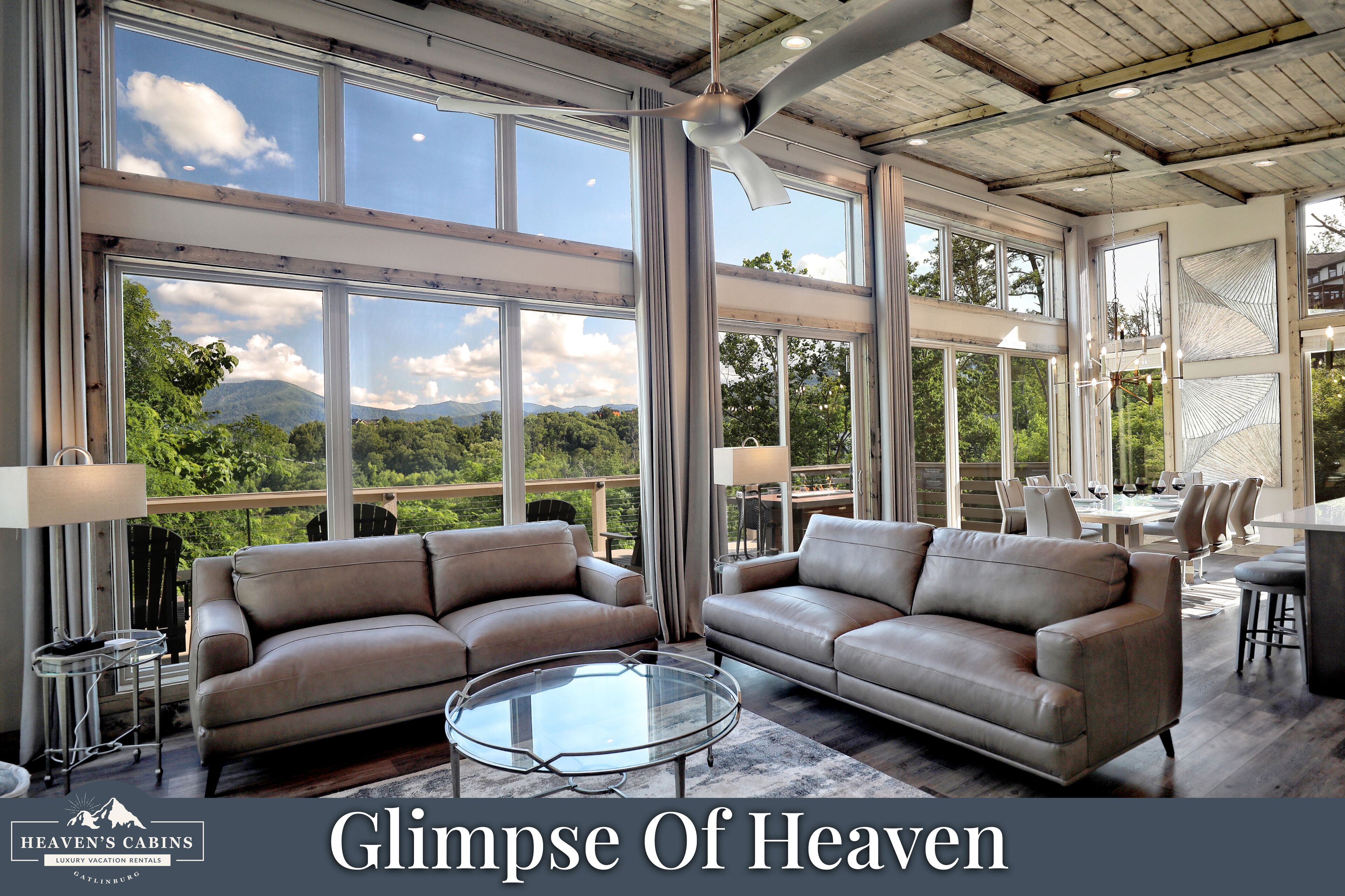 MIRACULOUS Luxury View Cabin! 4 Masters! Game Room! Theater! Hot Tub! Fire Pits!