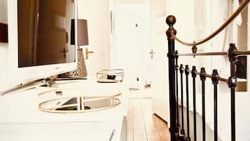 2 chambres, fer et planche Ă repasser, Wi-Fi, draps fournis