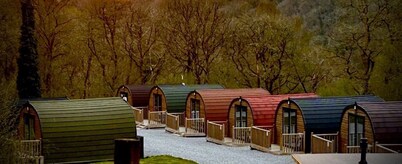 River Pod 3 (Pet Friendly) -  a glamping pod that sleeps 2 guests  in 1 bedroom