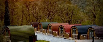 Forest Pod 4 (Pet Friendly) -  a glamping pod that sleeps 2 guests  in 1 bedroom