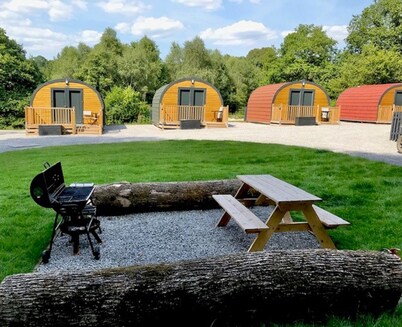 Wonky Pod 8 (Pet Free) - a glamping pod that sleeps 2 guests in 1 bedroom