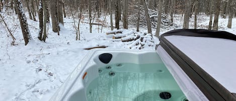 Baignoire à remous extérieure