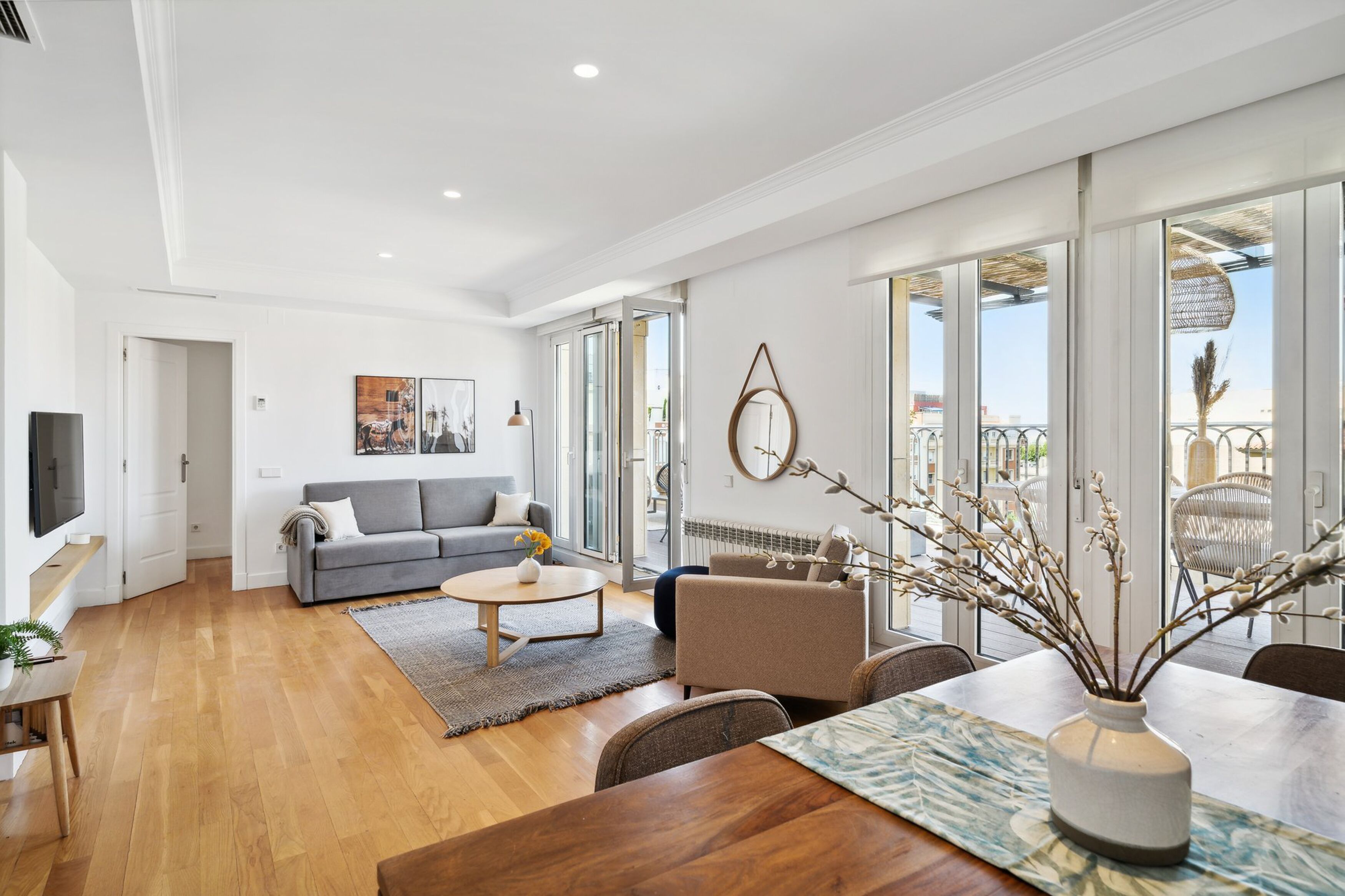 アパートメント | リビング エリア | テレビ