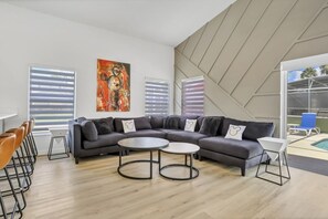 House, 6 Bedrooms | Living area - Secret Tunnel House 6 Bedroom Home by RedAwning (Davenport)