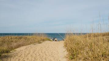 Sun loungers, beach towels