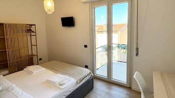 1 habitación y ropa de cama