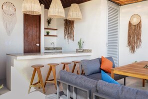 Interior - 3BR luxury penthouse with rooftop pool - For up to 10 people (Tulum)