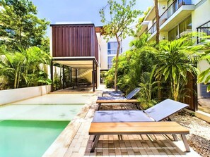 Pool - Luxury 1BR penthouse with private rooftop pool & stunning amenities (Tulum)