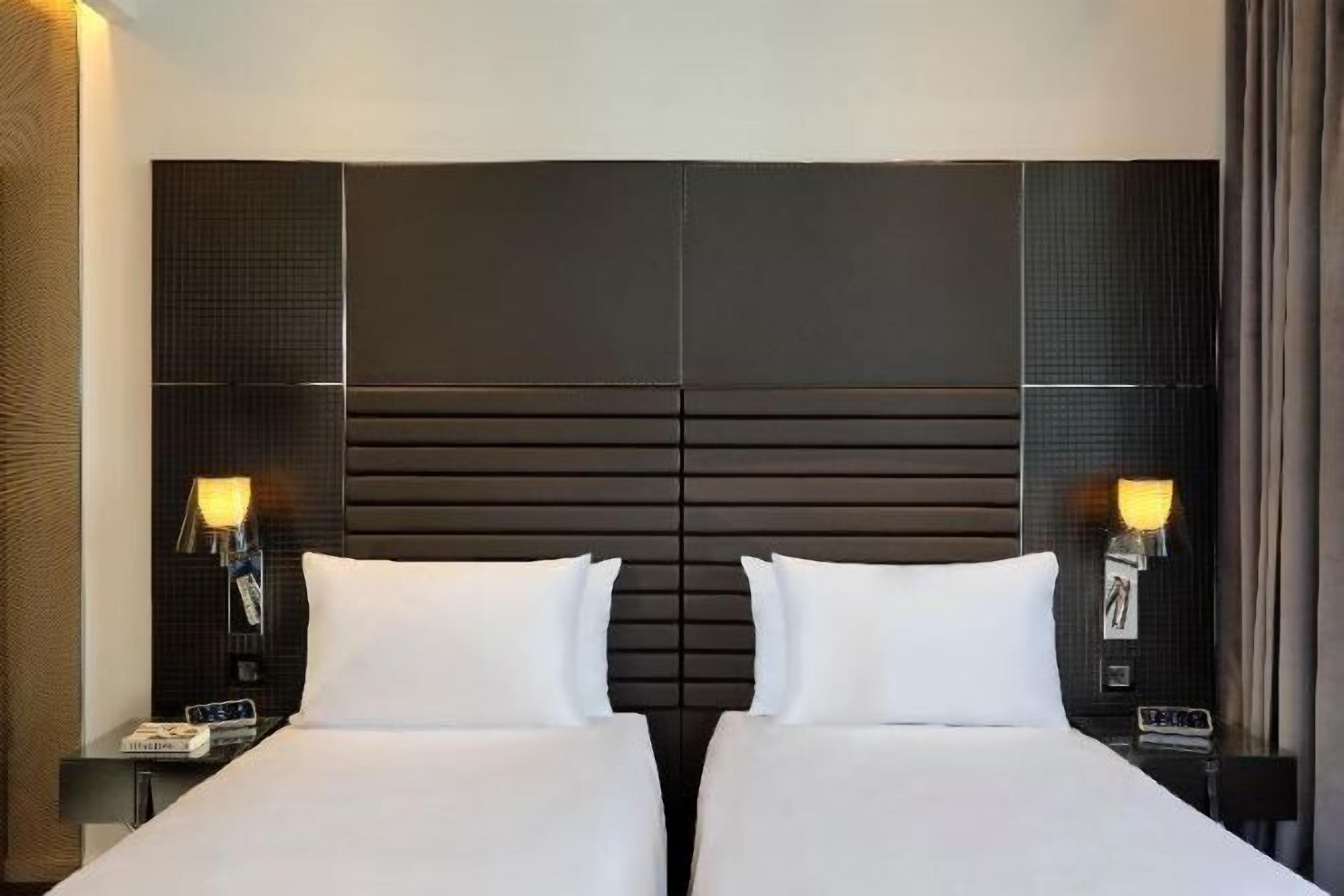 In-room safe, desk, laptop workspace, blackout drapes