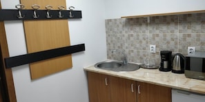 Twin Room | Private kitchenette - Cazare Business-Transit (Balotesti)
