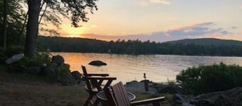 LOG CABIN IN LUCERNE  DEDHAM MAY!