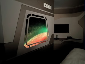 Design Room, Non Smoking, Hot Tub | 1 bedroom, free minibar items, in-room safe, individually decorated