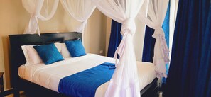 Premium bedding, memory-foam beds, individually decorated