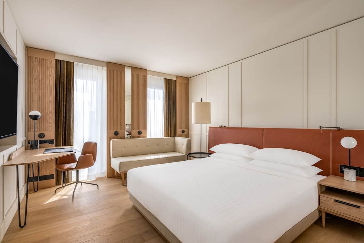 1 soveværelse, premium-sengetøj, minibar, pengeskab på værelset