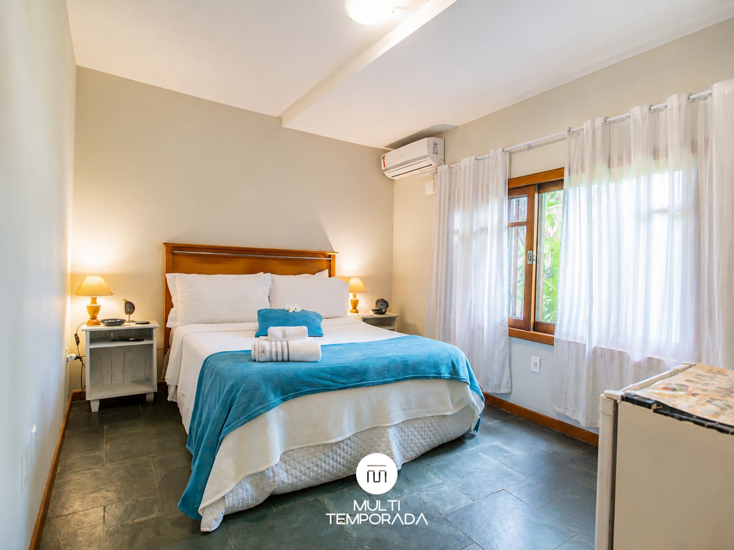 S5 - Suíte Ribeirão da Ilha - Bollte Praia Boutique Pousada - Campeche | 埃及棉床單、高級寢具、迷你吧、獨特裝潢