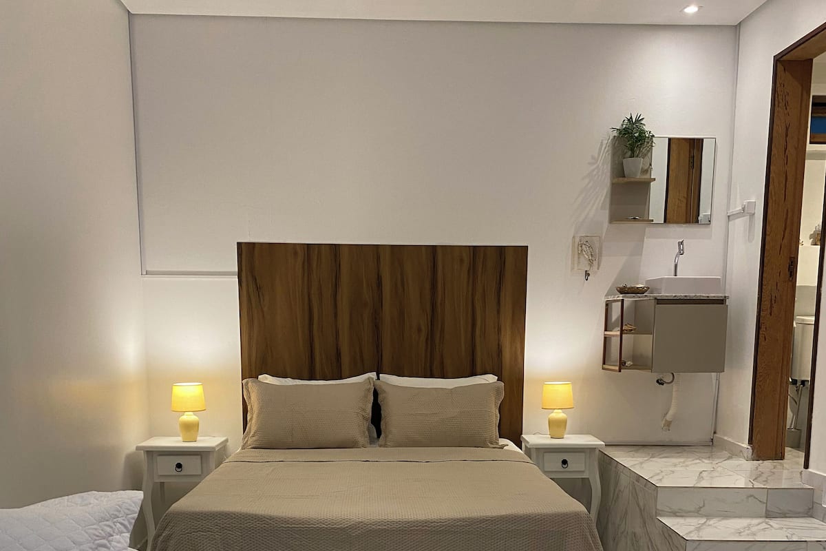 Suite | 1 kamar tidur, seprai katun Mesir, seprai premium, dan minibar
