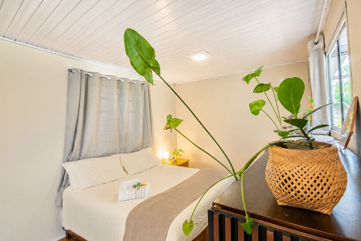 Sábanas de algodón egipcio, ropa de cama de alta calidad y minibar 