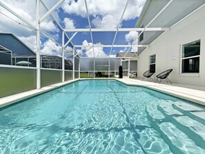 Beheizter Pool